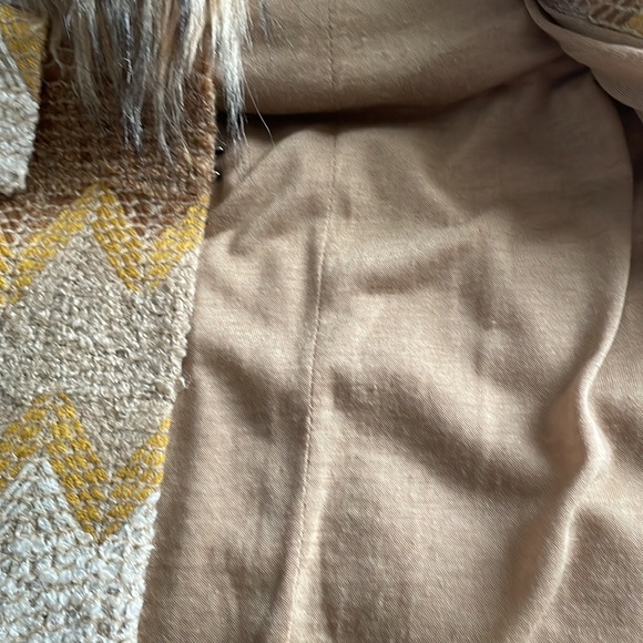 COAT S fur and textile, new. - Picture 6 of 14